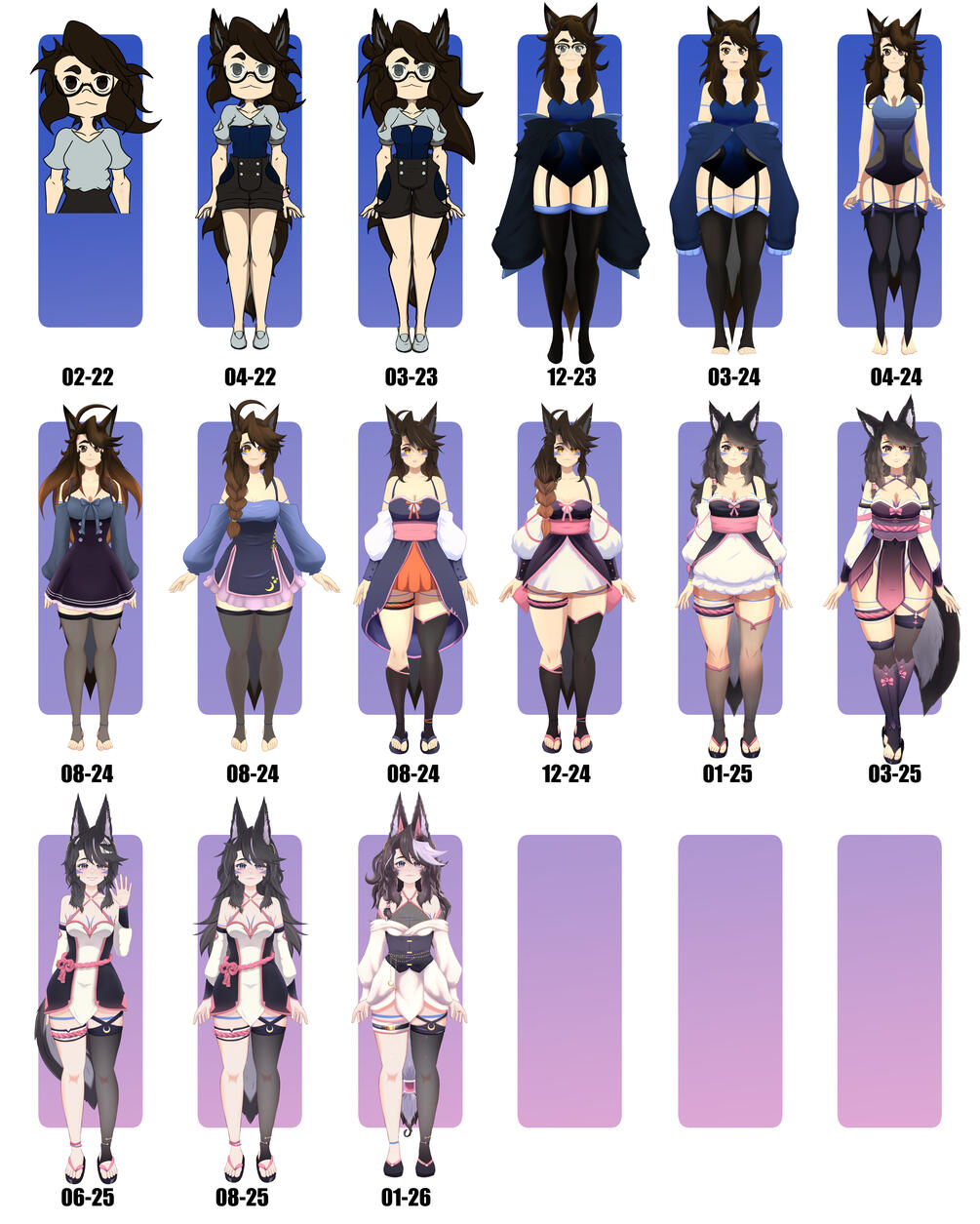 art of myself from 2012 to present