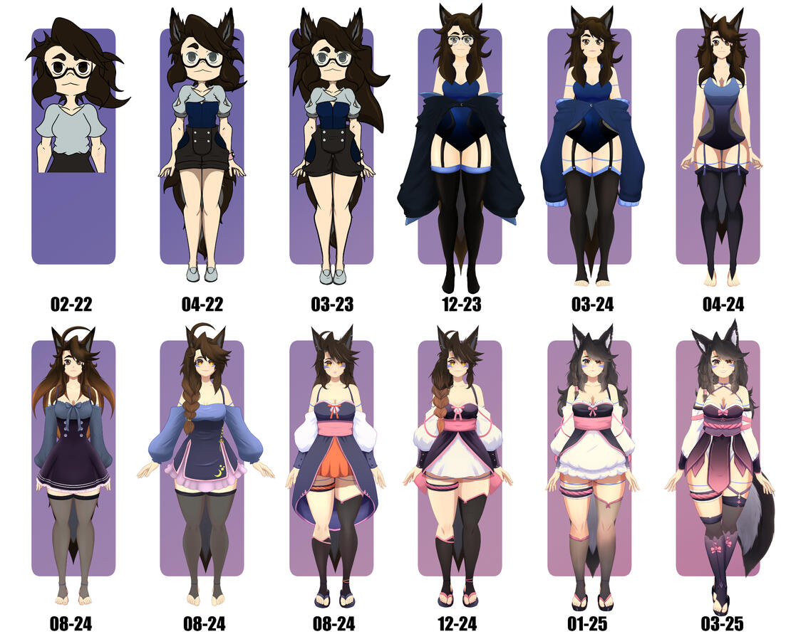 art of myself from 2012 to present